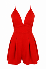 Jumper Rojo Espalda Descubierta