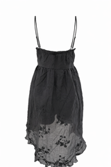 Blusa Mesh & Encaje Negro