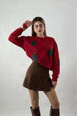 Sweater Christmas Tree Rojo