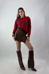 Sweater Christmas Tree Rojo