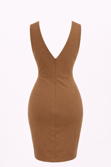 Vestido A La Rodilla Ajustado