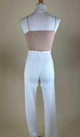 Pantalon Palazzo Basico Blanco