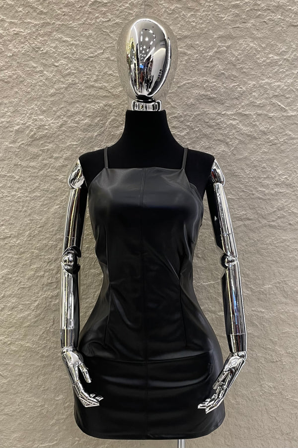 Jacket Vinipiel Negra