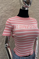 Blusa Dupe Christian Dior Rosa