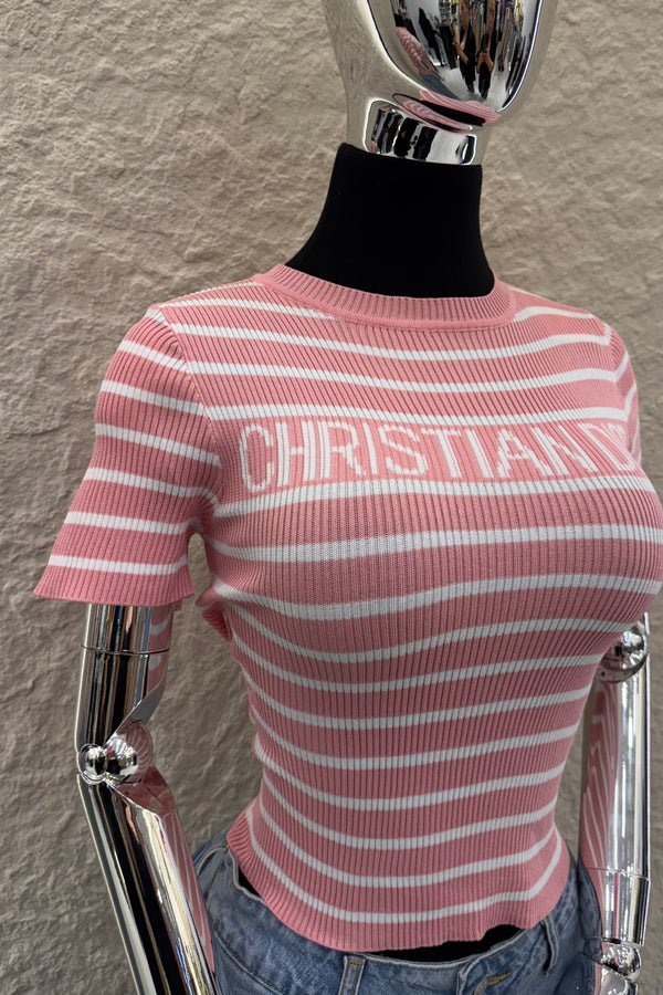 Blusa Dupe Christian Dior Rosa
