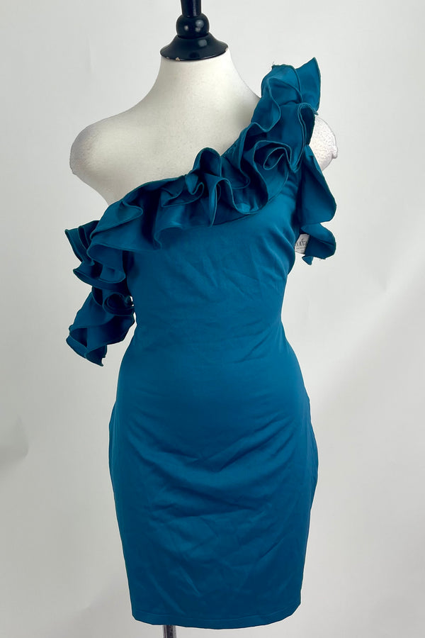 Vestido Midi Azul