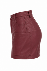 Falda Burgundy Affair