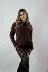 Sweater Tela Lana Cafe