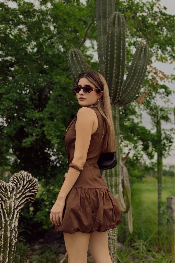 Vestido Bubble Cafe