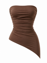 Blusa Mocha Asymmetry