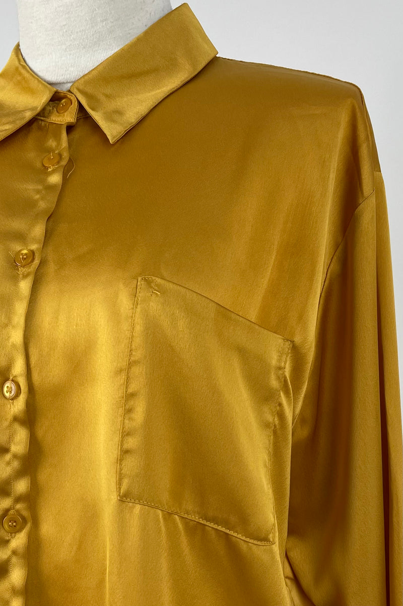 Camiseta Satinada Amarillo