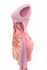 Vestido Corto Starfish Rosa