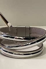 Pulsera Intertwined Silver