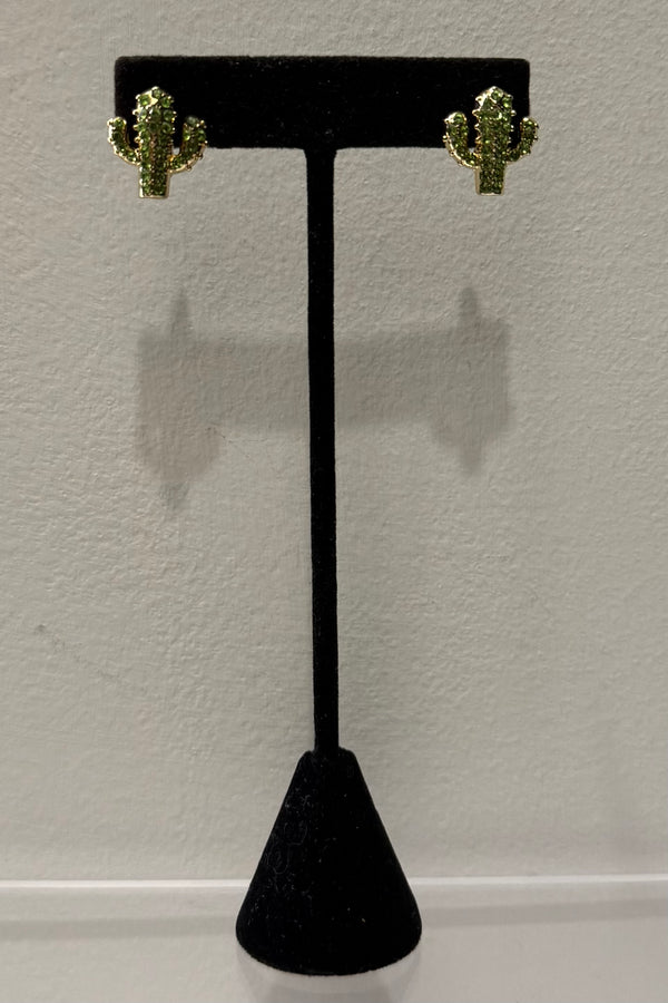 Aretes Cactus Green