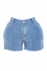 Short Lentejuela Denim