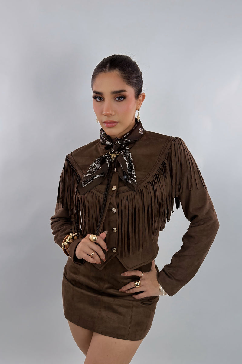 Jacket Cowboy Pana Chocolate