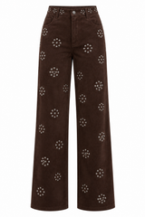 Pantalon Floreado Velvet Cafe