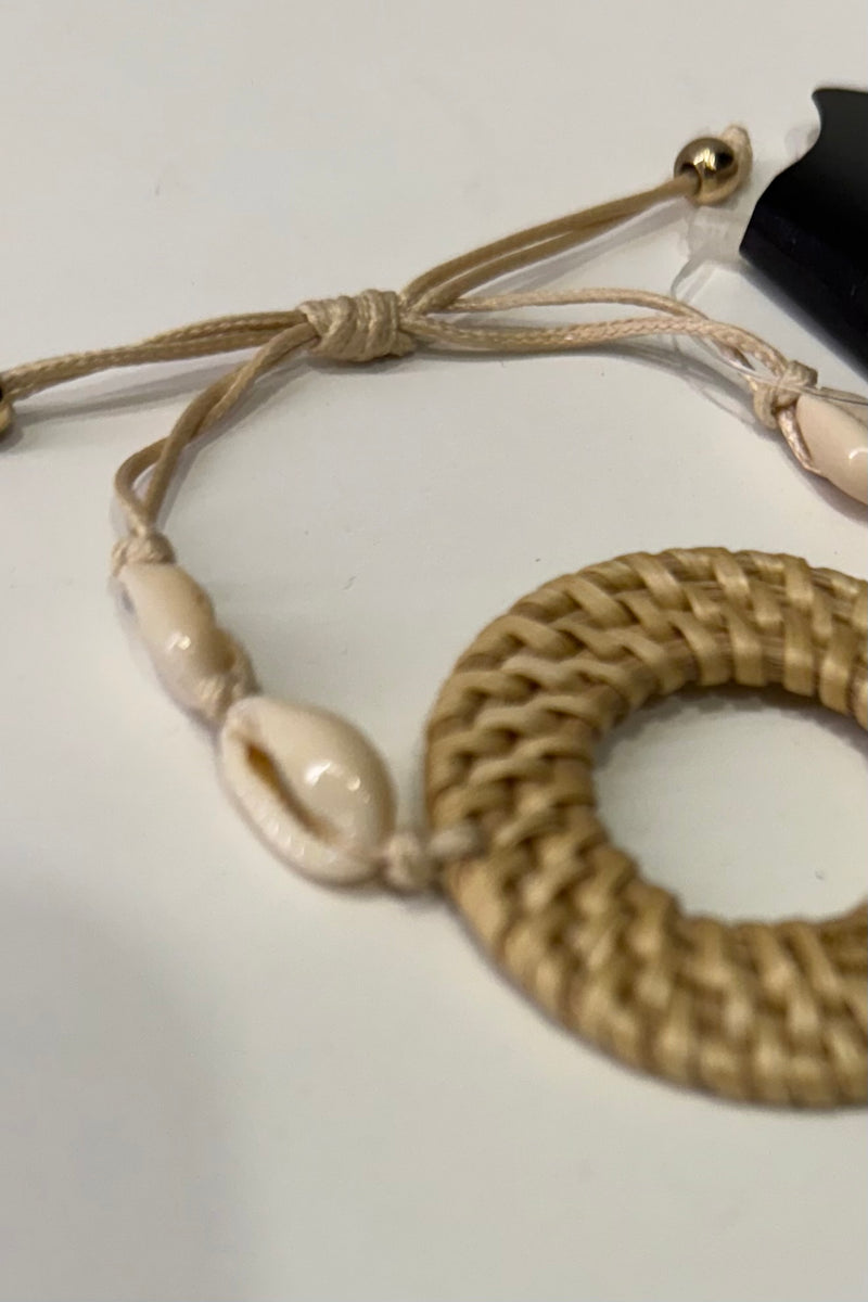 Pulsera Shell Straw