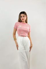 Blusa Dupe Christian Dior Rosa