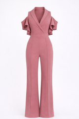 Romper Rosa con Olanes