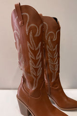 Bota Cowboy Camel