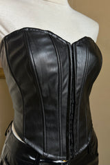 Corset Vinipiel Negro