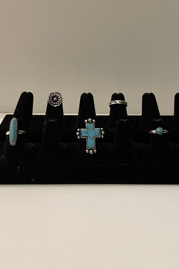 Tira de Anillos Turquoise