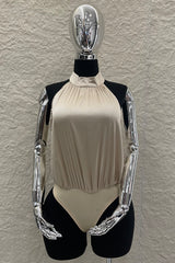 Pantiblusa Satinada Olgada Beige