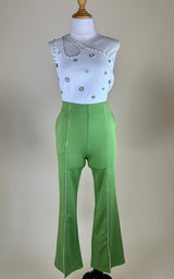 Pantalon Con App de Pedreria Verde