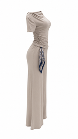 Set Blusa y Pantalon Olgado Beige