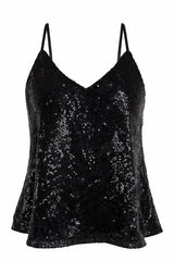 Blusa de Lentejuela negro