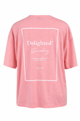 Tshirt Oversize Delightet Rosa