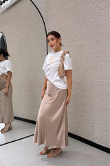 Blusa Dupe Loewe Blanca