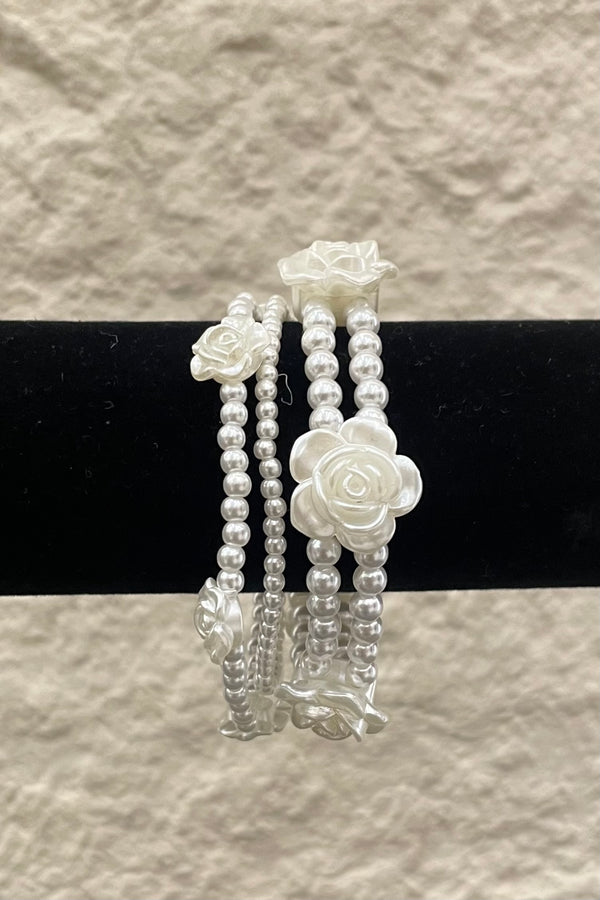 Pulsera Flower Pearl