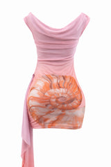 Vestido Corto Starfish Rosa