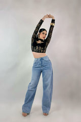 Pantalon Boyfriend Light Denim