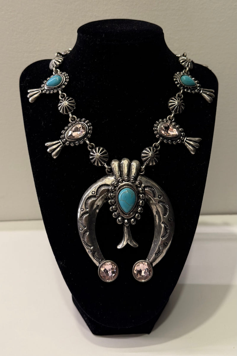 Collar Ranchera Plateada