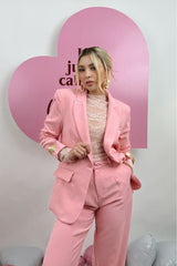Set Blazer y Pantalon Sastre Baby Pink