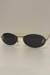 Lentes de Sol Fendi Ovalado, Lente Negro