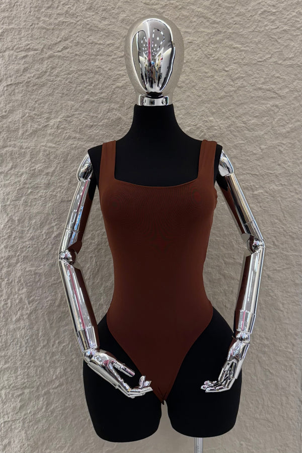 Pantiblusa Tirante Mesh Chocolate
