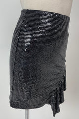 Falda Asimétrica de Lentejuelas