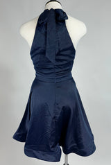 Vestido Satin Azul