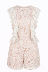 Jumper Blanco De Encaje