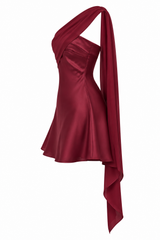 Vestido Amaretto Wine