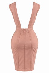Vestido Bandage Rosa
