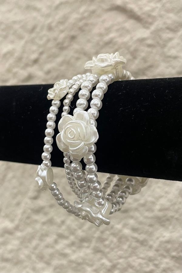 Pulsera Flower Pearl