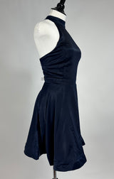 Vestido Satin Azul