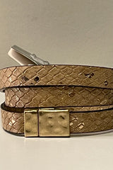 Pulsera Golden Cocodrile