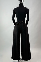 Pantalon Acampanado Negro