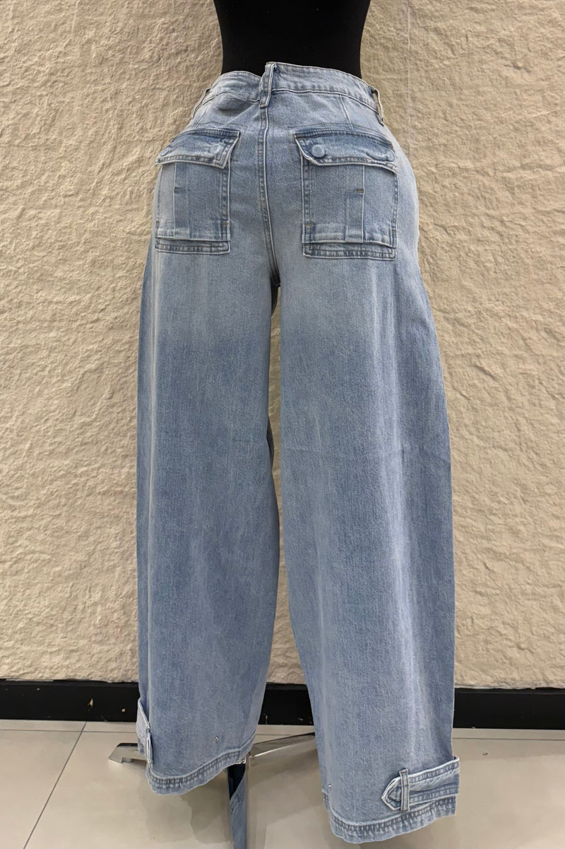 Pantalon Baggy Denim